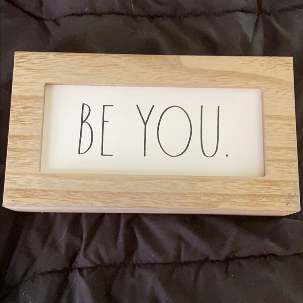 Rae Dunn wooden sign